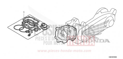 GASKET KIT A WW125EX2F de 2015